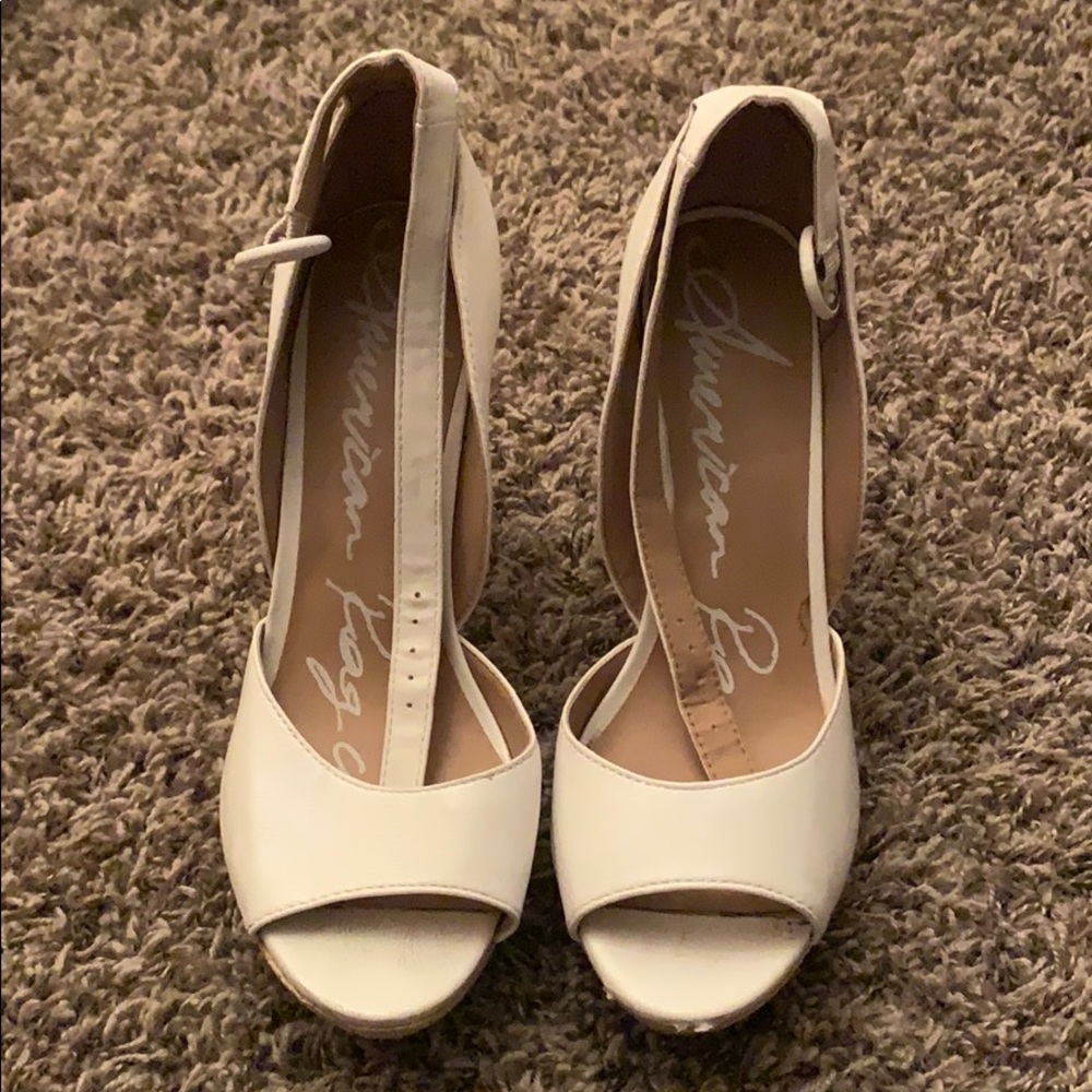 White heels